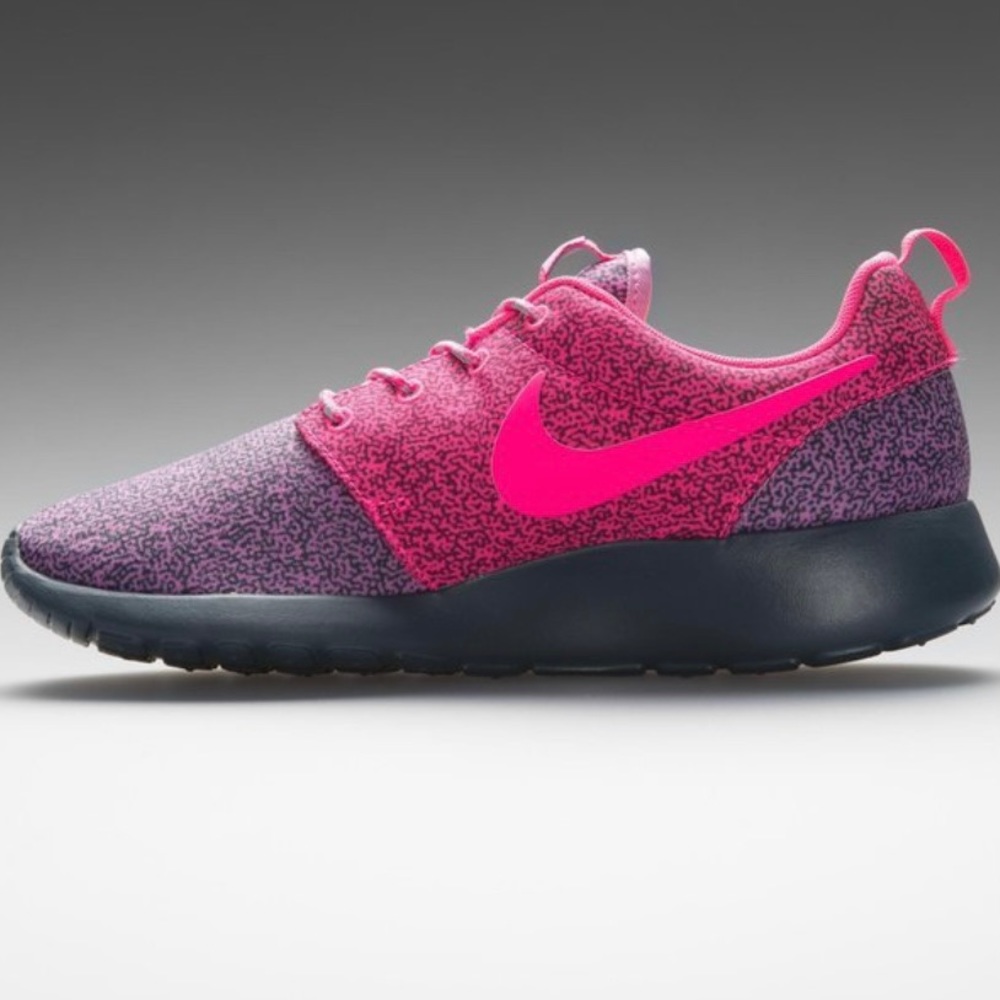 Nike Roshe Run Print Pink/Purple